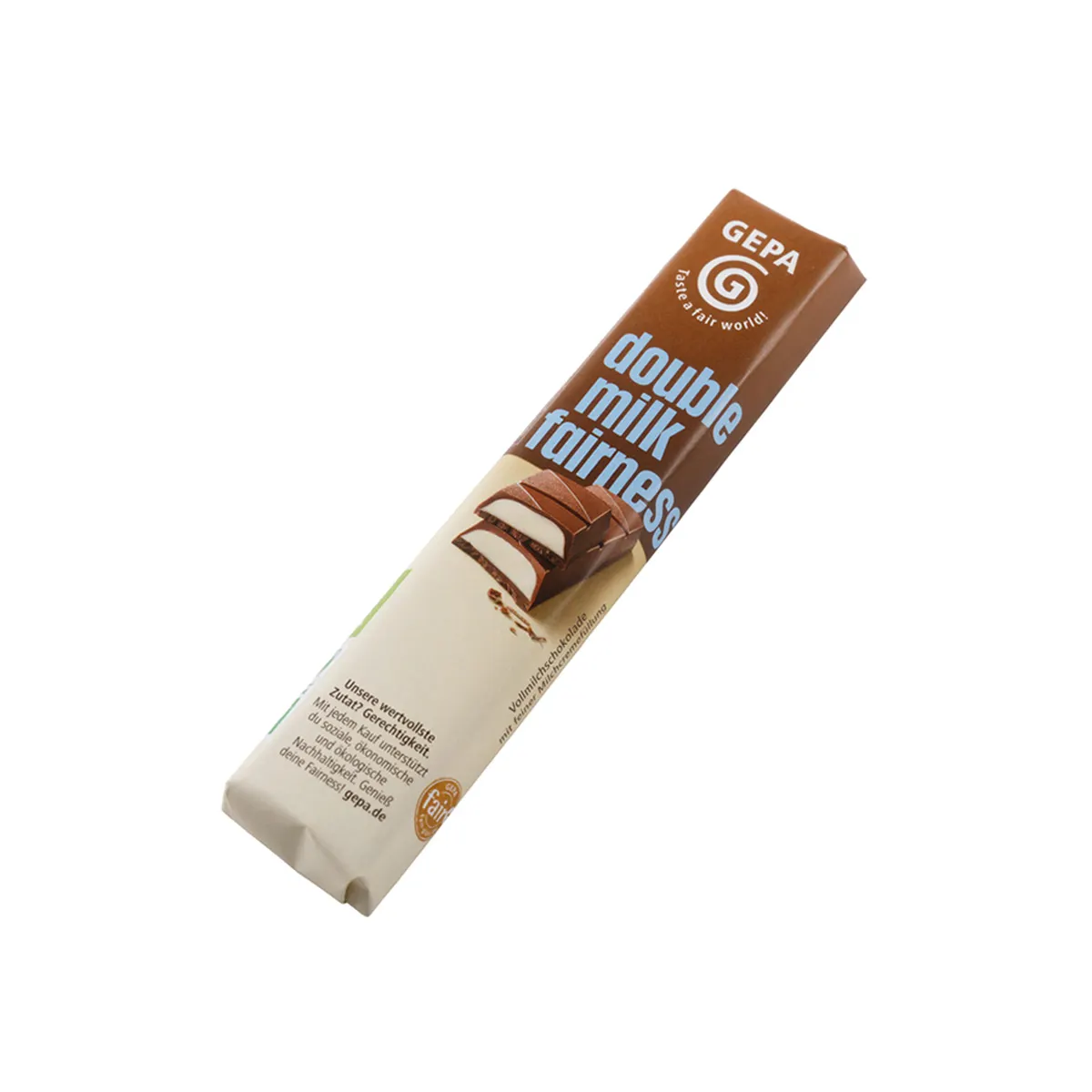 GEPA Schokoriegel Double Milk Fairness