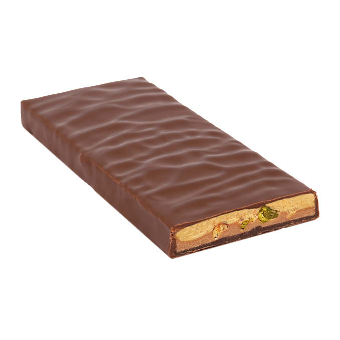 Zotter weißer Nougat mit Pistazien & Nüssen