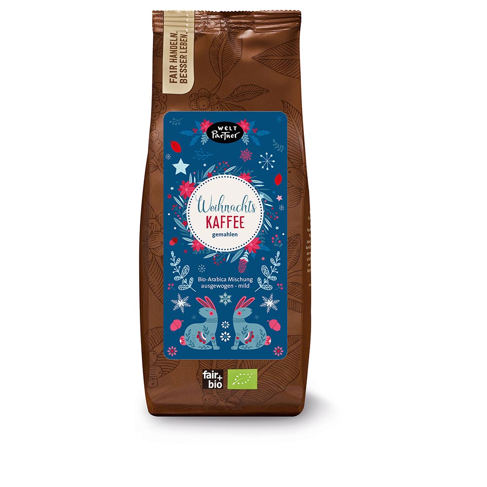 Weltpartner Weihnachtskaffee gemahlen