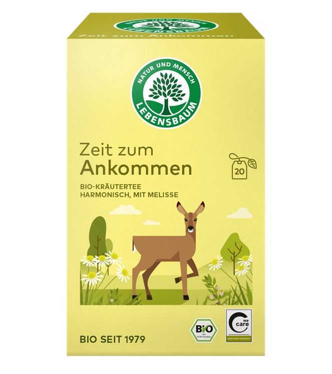 Lebensbaum Kräutertee Zeit zum Ankommen
