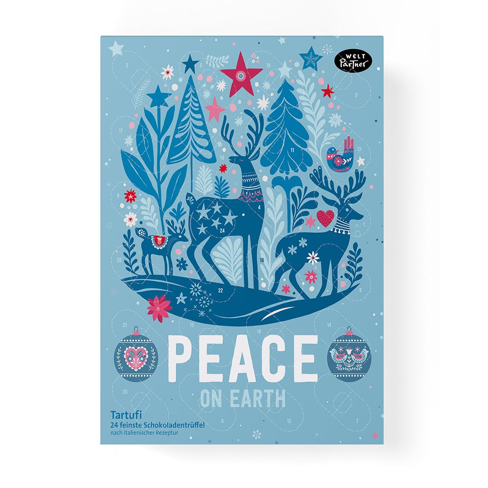Tartufi Adventskalender mit 8 verschiedenen Sorten