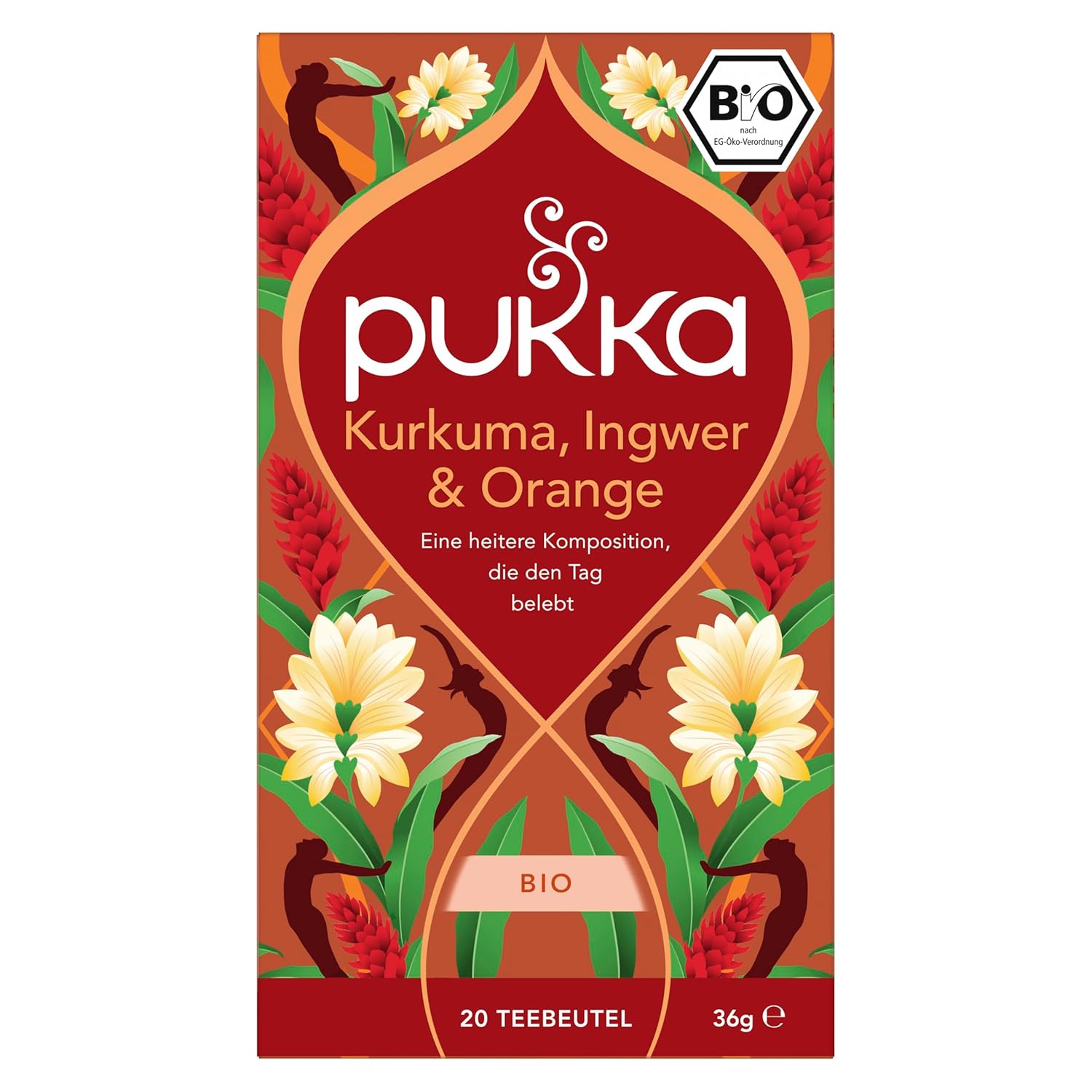 Pukka Kurkuma Ingwer Orange Tee
