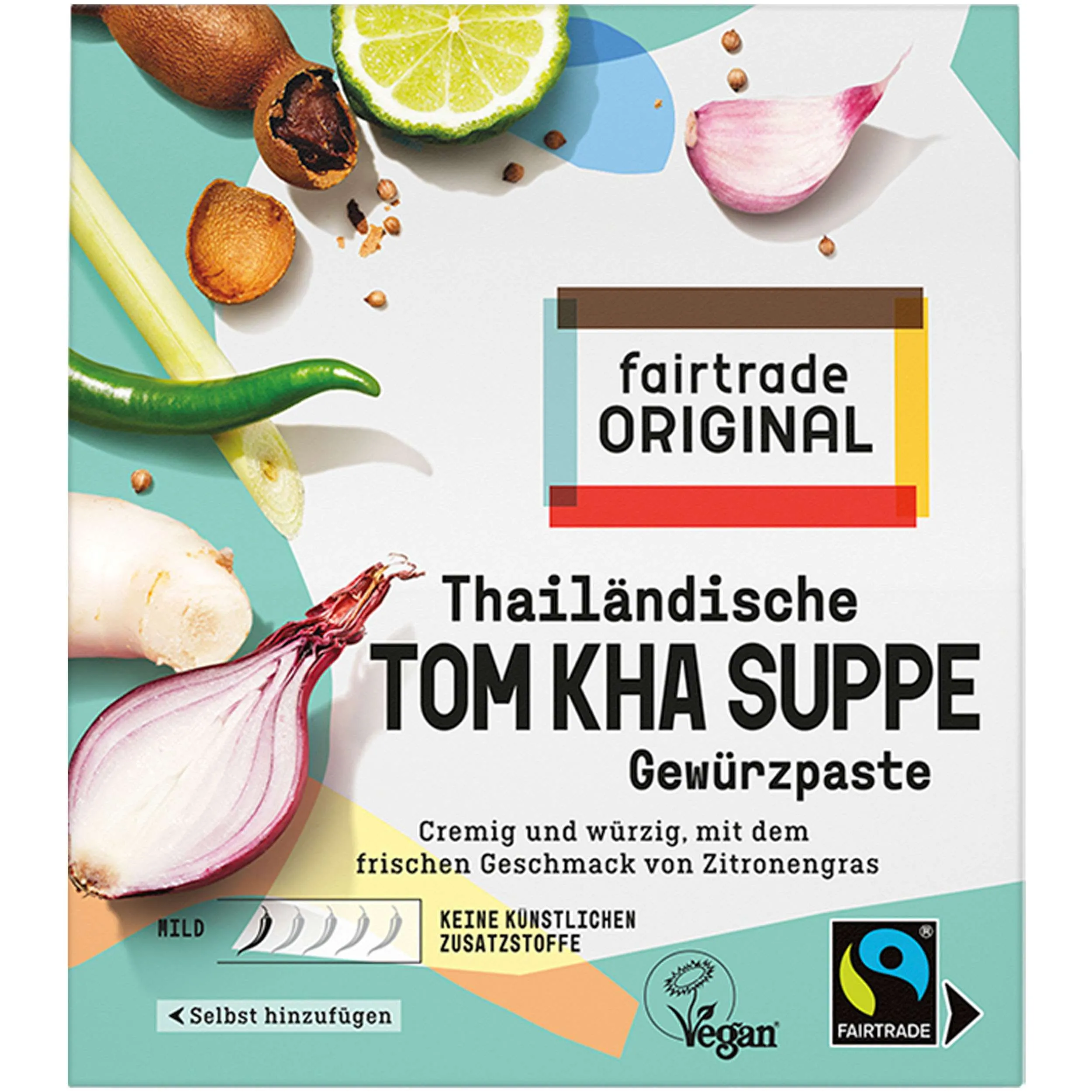 Thailändische Tom Kha Suppe