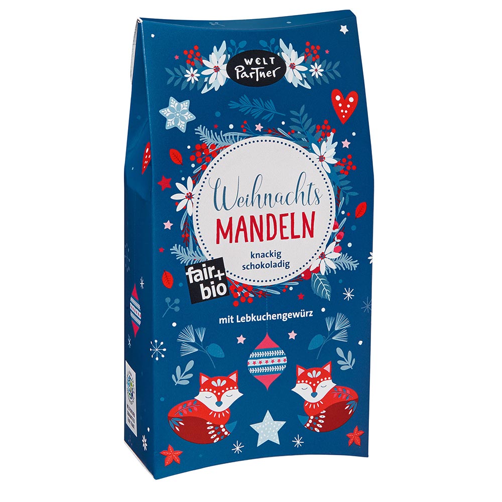Weltpartner Weihnachtsmandeln mit Lebkuchengewürz