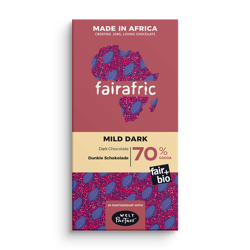 Fairafric Bio Zartbitterschokolade 70%