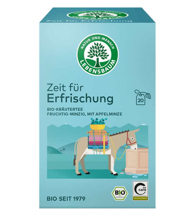 Lebensbaum Tee Zeit für Erfrischung