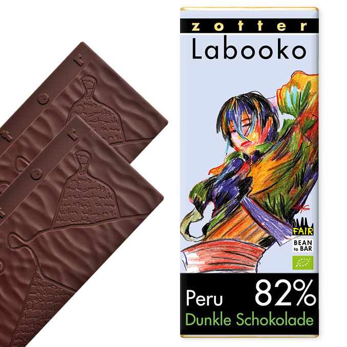 Zotter Labooko 82% Peru