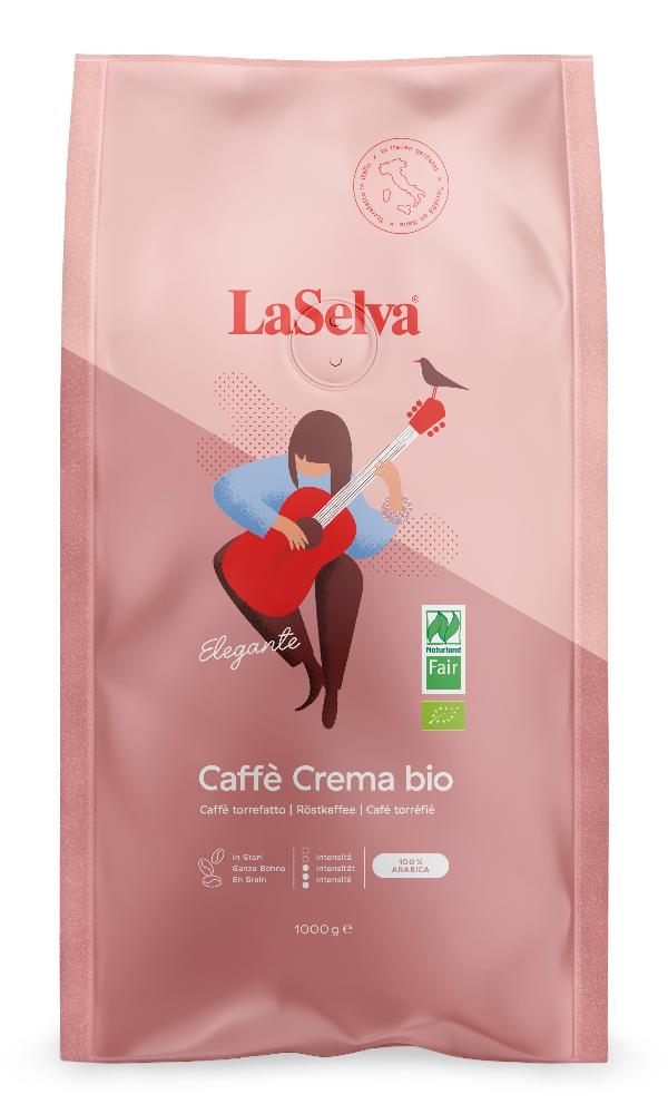 LaSelva Elegante Caffè Crema 1kg ganze Bohne