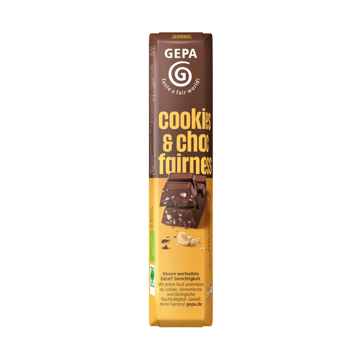 GEPA Schokoriegel Cookies & Choc