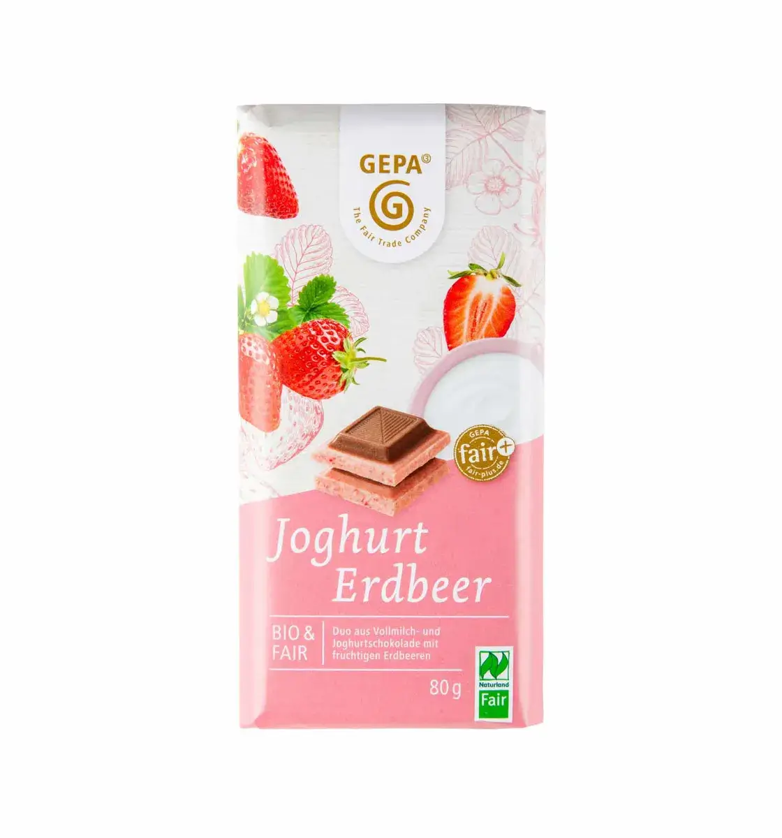 GEPA Bio Schokolade Joghurt Erdbeer