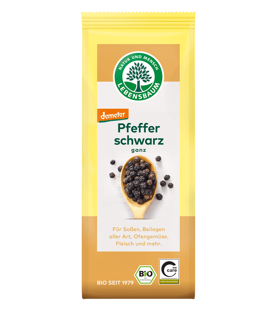 Lebensbaum Schwarzer Pfeffer ganz demeter