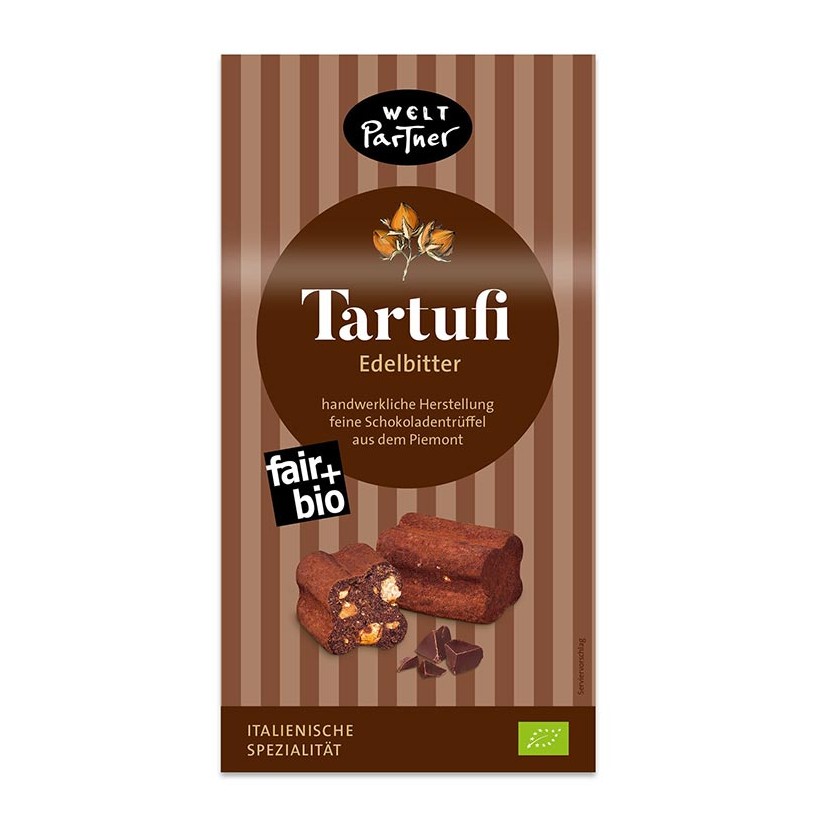 Weltpartner Tartufi Edelbitter Cacao 60%
