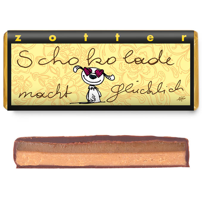Zotter Schokolade macht glücklich