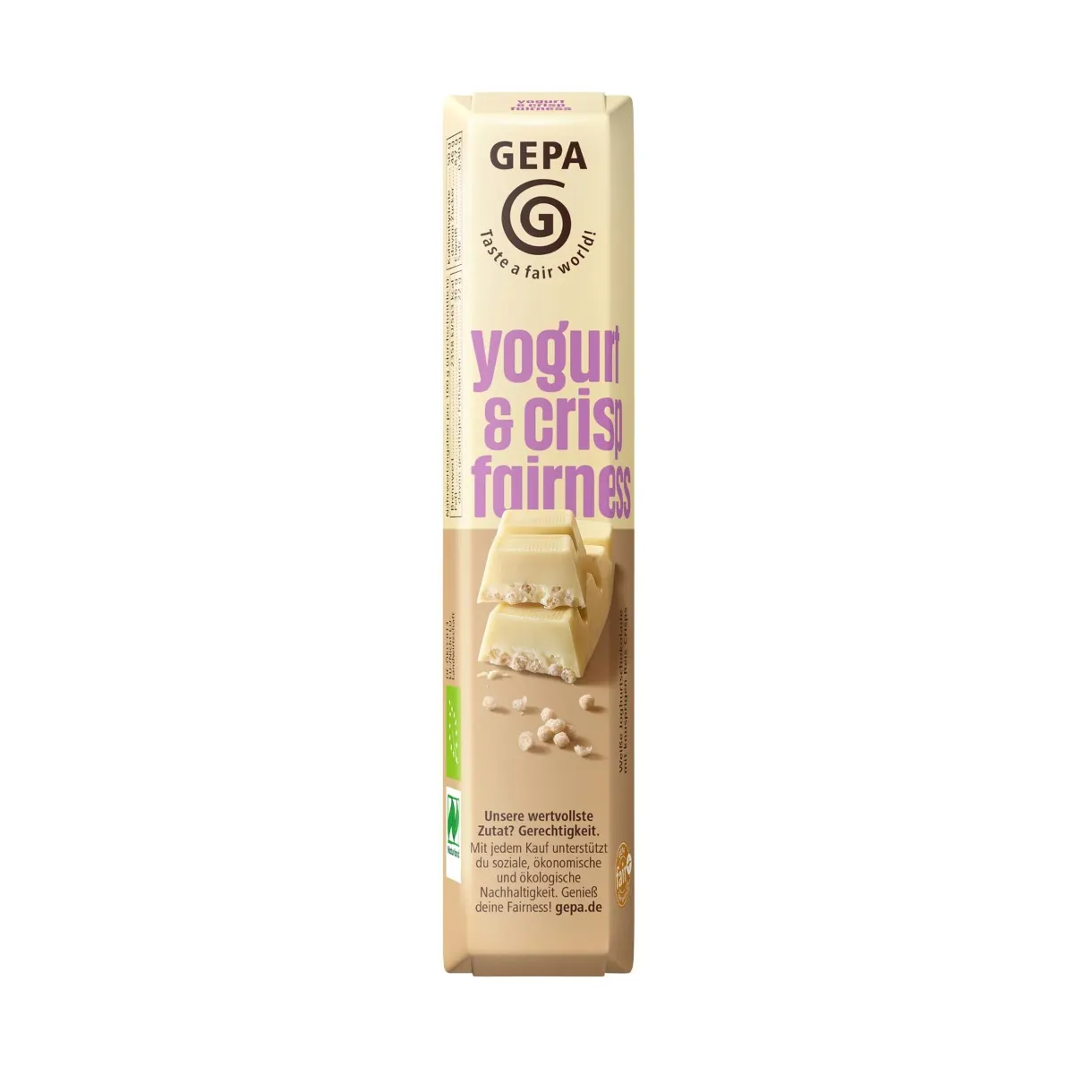 GEPA Schokoriegel Yogurt & Crisp