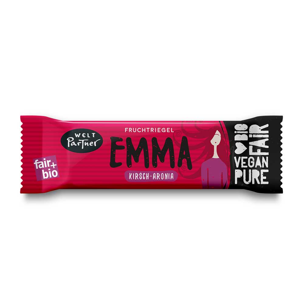 Weltpartner Fruchtriegel Emma Kirsch Aronia