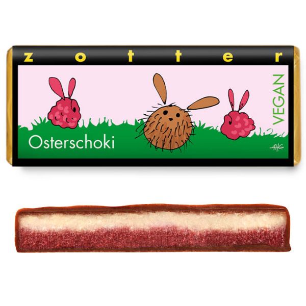 zotter schokolade osterschoki vegan