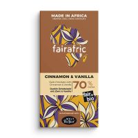 fairafric bio schokolade zimt vanille