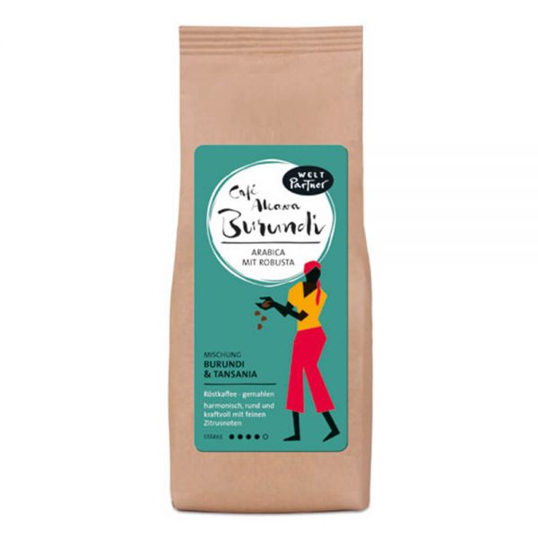 Weltpartner Café Akawa Burundi gemahlen 250g