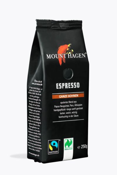 mount hagen espresso ganze bohne 250g
