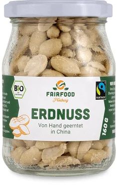 fairfood erdnüsse natur