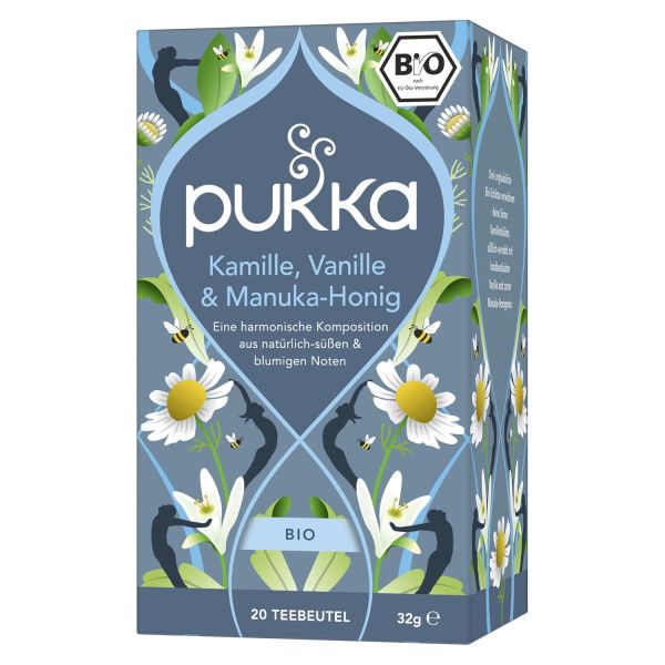 Pukka Tee Kamille Vanille Manukahonig