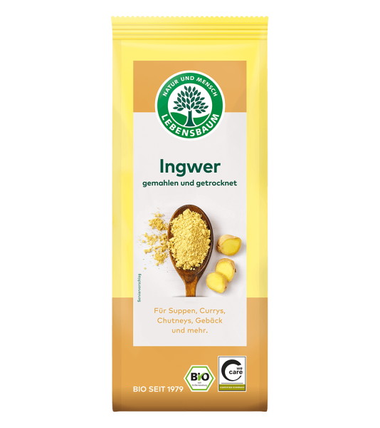 lebensbaum ingwer gemahlen