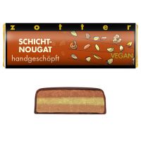 zotter mini schokolade schichtnougat vegan
