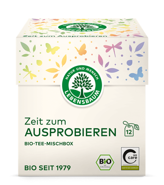 Lebensbaum Tee Zeit zum Ausprobieren