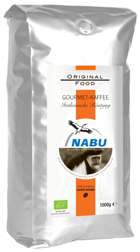 Original Food Nabu Kaffee ganze Bohne