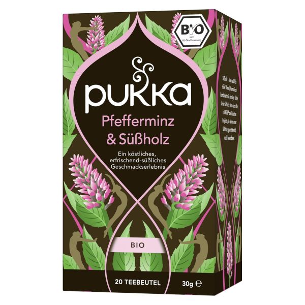 Pukka Pfefferminz Süßholz Tee