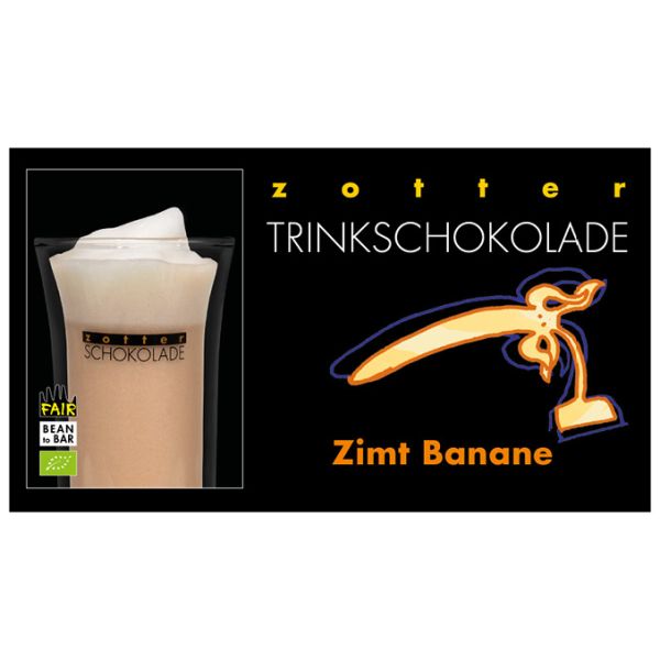 Zotter Trinkschokolade Zimt Banane 3
