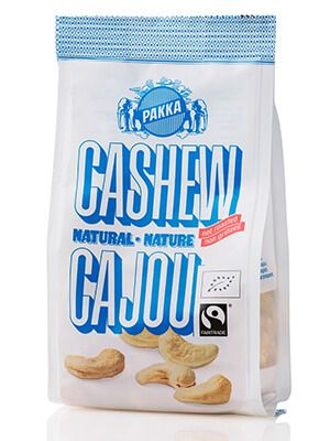Pakka Cashewnüsse nature ungeröstet