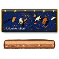 Fairtrade Schokolade Zotter Nougatvariation