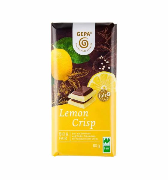 Gepa Bio Schokolade lemon crisp