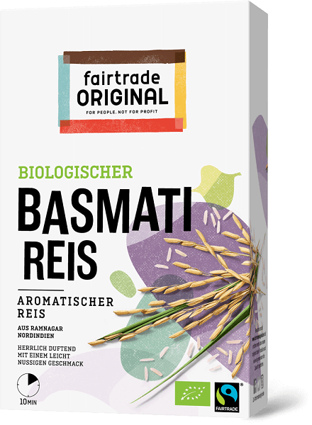 basmati reis bio fairtrade