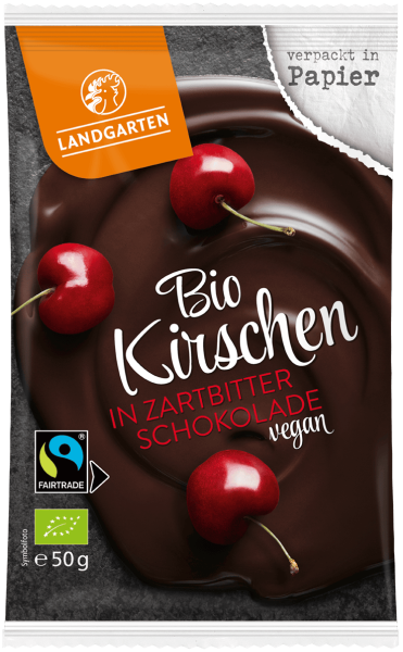 Landgarten Amarenakirschen in Zartbitterschokolade