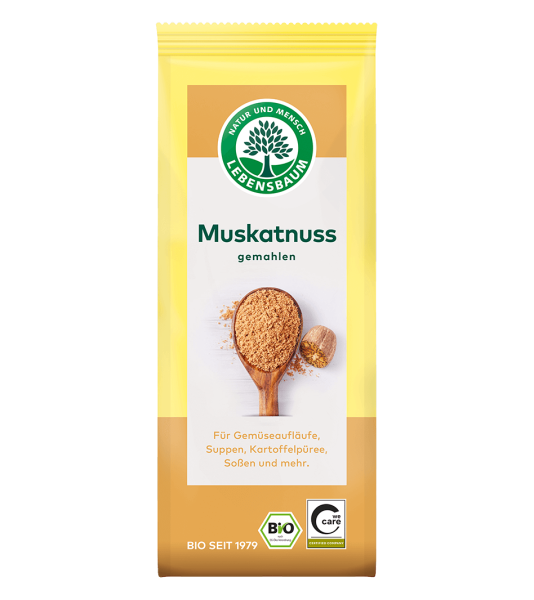 lebensbaum muskatnuss gemahlen
