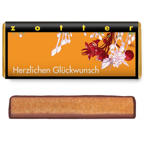 zotter handgeschöpfte schokolade herzlichen glückwunsch