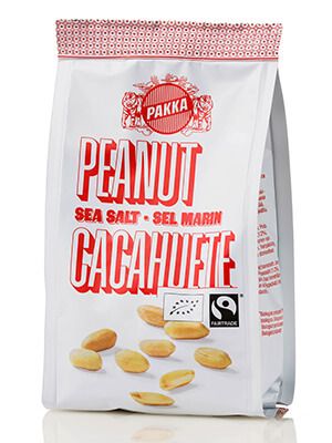 Pakka Erdnüsse geröstet Salz