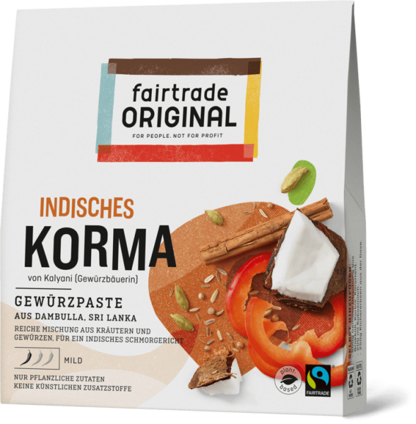 indisches curry korma bio fairtrade