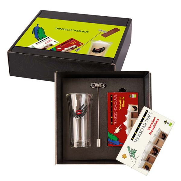 zotter trinkschokolade geschenkset bio fair
