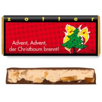 Fairtrade Schokolade Zotter Advent, Advent weihnachten