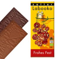 Zotter Labooko Schokolade Frohes Fest