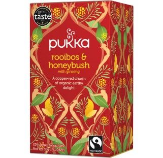 Fairtrade Tee Pukka Rooibos & Honeybush