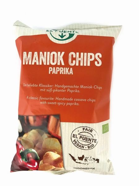El Puente Maniok Chips mit Paprika