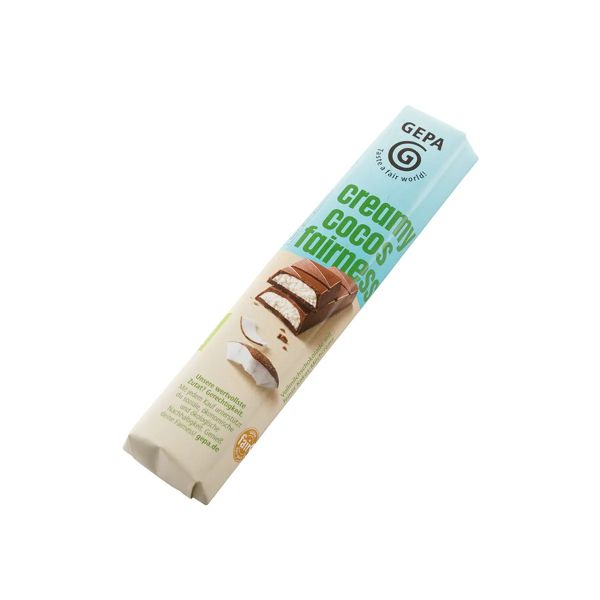gepa bio schokoriegel creamy cocos