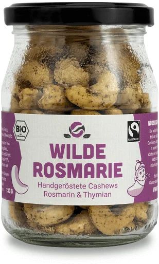 cashew rosmarin thymian bio fairtrade