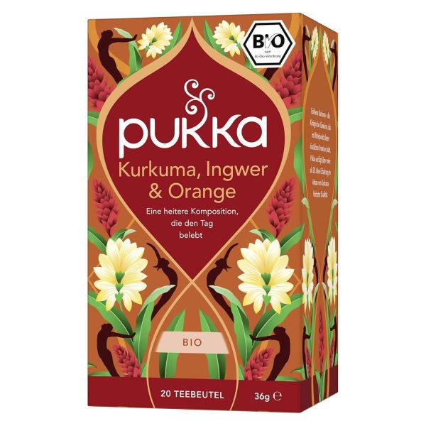 pukka tee kurkuma ingwer orange