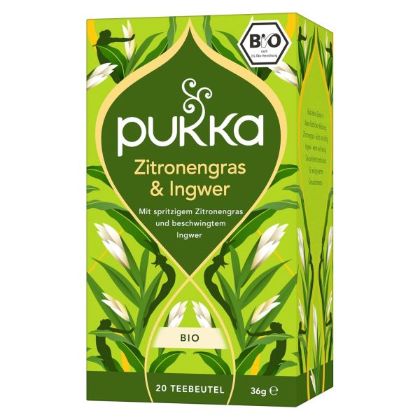 Pukka Zitronengras Ingwer Tee