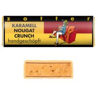 zotter schokolade karamell nougat crunch mini